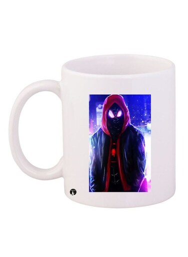 Spiderman Printed Coffee Mug White/Red/Blue