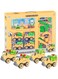 UKR 4 Cars Playset Military Checkpoint Traffic Signs Gift Set Large Boys Birthday Gift Assembly