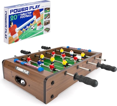 Power Play Ty5893Db Table Top Football Foosball Game