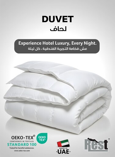 Premium Duvet 160X220 cm &acirc;&euro;&ldquo; Ultra Soft Comforter , Hotel Quality , Down Alternative Filling, All Season Duvet Cover Insert , Made in UAE