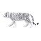Mojo Animal White Tiger