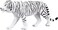 Mojo Animal White Tiger