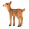 Mojo White TaiLED Deer Fawn Toy Figure