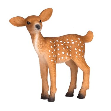 Mojo White TaiLED Deer Fawn Toy Figure