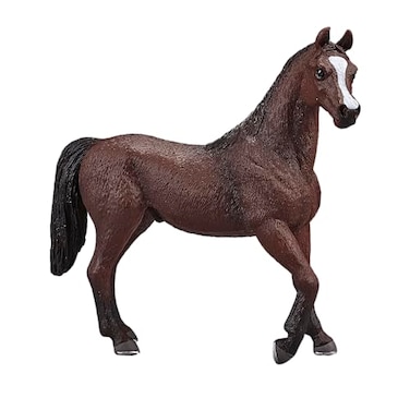 Mojo Mgm 387084 Animal Figurine Arab Stallion Horse Chestnut XL 11 X 12 Cm