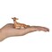 Mojo Jersey Calf Laying Realistic Farm Animal Hand Painted Toy Figurine