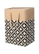 ANTOLE Laundry Hamper,75L Collapsible Large Laundry Baskets with Handles,Freestanding Waterproof Clothes Hampers,Foldable Tall Clothes Hamper for Laundry,Bedroom,Dorm,Towels,Toys (C)