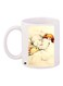 Teddy Bear Printed Coffee Mug Beige/Brown/Beige 11ounce