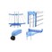 3 Tiers Garment Rack Cloth Dryer Multi Purpose Cloth Drying Stand