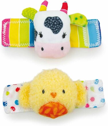 ELC Blossom Farm Baby Wrist Rattles