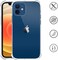 Muzz Crystal clear Cover Case For iPhone 12/12 Mini / 12 Pro /12 Pro Max Case,[Shock Absorption] with Transparent Soft TPU Gel Bumper (clear) (Iphone 12 (6.1 Inch))