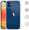 Muzz Crystal clear Cover Case For iPhone 12/12 Mini / 12 Pro /12 Pro Max Case,[Shock Absorption] with Transparent Soft TPU Gel Bumper (clear) (Iphone 12 (6.1 Inch))