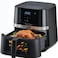 Black &amp; Decker Digital 12-in-1 Multifunction Air Fryer 1800W 8.5L/2Kg Capacity With Rapid Hot Air Circulation For Frying, Grilling, Broiling, Roasting, and Baking AF5800-B5