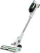 Black+Decker Cordless Stick Vacuum Cleaner, 18V, Cyclonic Filtration, Floor Sense Technology, Edge Cleaning, 40-Min Runtime, Self-Standing Design, LED Headlights &ndash; White/Green, REVSV18D1-GB