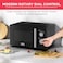 BLACK+DECKER Microwave Oven, 20L, 700W Black, MZ2005P-B5