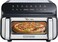 Black + Decker 5-in-1 Pizza Grill Aerofry Oven, 10.5L, LED Touch Panel, 8 Presets, 80-230&deg;C Adjustable Temp, 60-Min Timer, Preheat Function, 10" Pizza Tray Included &ndash; Black/Silver, PGAF105-B5