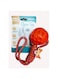 Posh Paws Chew Toy Ball with Rope - Durable Interactive Dog Toy for Dental Health