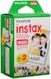 Fujifilm Instant Mini Camera film, Instant Film 10x5 (50Sheets) Bundle pack, Compatible Instant film 10 sheet for Instax mini 12/11/9, 50 films on the go for mini EVO/40/Liplay, Link, 90, White Border