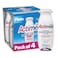 Actimel Plain Dairy Low Fat Yogurt Drink, Probiotics Laban Drink Pack of 4x93ml
