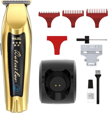 Wahl 5 Star Cordless Detailer in GOLD, Professional Hair Trimmers, Close Trimming, Detailing and Outlining, Lightweight, Cordless, Snap On/Off Blades, Barbers Supplies