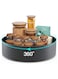 1-Tier 360&deg;Rotating Spice Rack,Turntable Spice Rack Organizer,Rotating Spice Rack Organizer for Cabinet Kitchen,Lazy Susan Turntable Spice Rack Organizer for Pantry Cabinet Cupboard