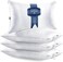 Hotel-Standard Cooling Pillows - Pack of 4 Down Alternative for Neck Support