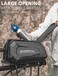 ROCKBROS Hard Shell Bicycle Rack Bag - Large Pannier for Rear Seat, Trunk, Ebike Battery - Bike Accessories