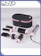 Enzo 6 in 1 Multi-Functional Hair Styler Set   EN-4133 Hair Straightener, Hot Volumizing Brush, Automatic Airwarp Rotating Curler Temp 50&deg;C to 110&deg;C   1500W DC Super Motor