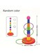 Generic Kids Ring Toss Game Set - 34cm Colorful Plastic Ring Throw Toy For Indoor &amp; Outdoor Play, Fun Coordination &amp; Target Game For Children, Family Garden Toss Game For Boys &amp; Girls, Sports