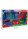PJ Masks 10Pcs Action Figure Set For Kids - 4 Characters, 3 Vehicles &amp; 4 Accessories, Superhero Catboy, Owlette, Gekko Figures With Cars, Pretend Play Hero Toy Set For Boys &amp; Girls, Kids Superhero