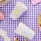Pastel Cocktail Paper Cups 250ml 10/Pack
