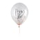 Rose Gold 'Happy 16th' Confetti Filled 12" Latex Balloons 5Ct