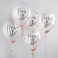 Rose Gold 'Happy 18th' Confetti Filled 12" Latex Balloons 5Ct