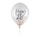 Rose Gold 'Happy 21st' Confetti Filled 12" Latex Balloons 5Ct