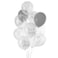 Mr &amp; Mrs Latex  12" Balloon Bundle 12/Pack