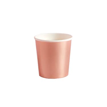 Rose Gold Shot Cups 4oz 10ct