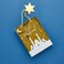 Eid Gold Gift Bag With Star Tag 5Pcs