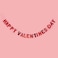 Happy Valentines Day Banner 2m