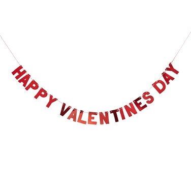 Happy Valentines Day Banner 2m