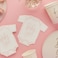 Pink 'Baby Girl' Babygrow Paper Napkins 16/Pack