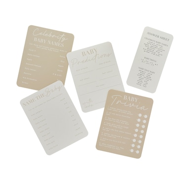 Baby Shower Activity 24/pack