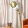 27" Gold &amp; White Champagne Bottle Foil Balloon &amp; Crepe Paper Tassels