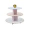 Floral 3-Tier Cake Stand