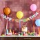 Premium Brights 'Happy Birthday' Customisable Card Banner 3m
