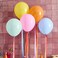 Premium Bright Latex 12" Balloons &amp; Tassel Tails 5Ct