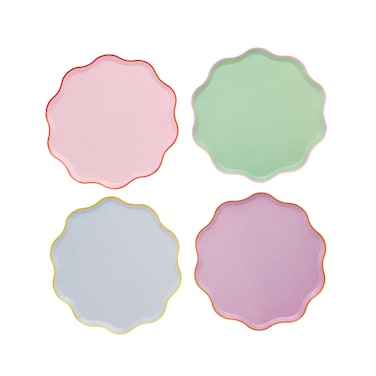 Bright Banquet Paper Plates 8Ct