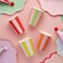 Bright Banquet Striped Paper Cups 8Ct