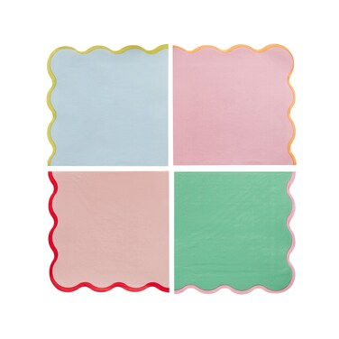 Bright Banquet Paper Napkins 16Ct