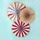 Circus Fan Decorations 3Ct