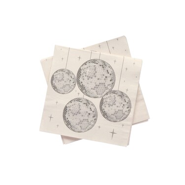Disco Paper Napkins 16Ct